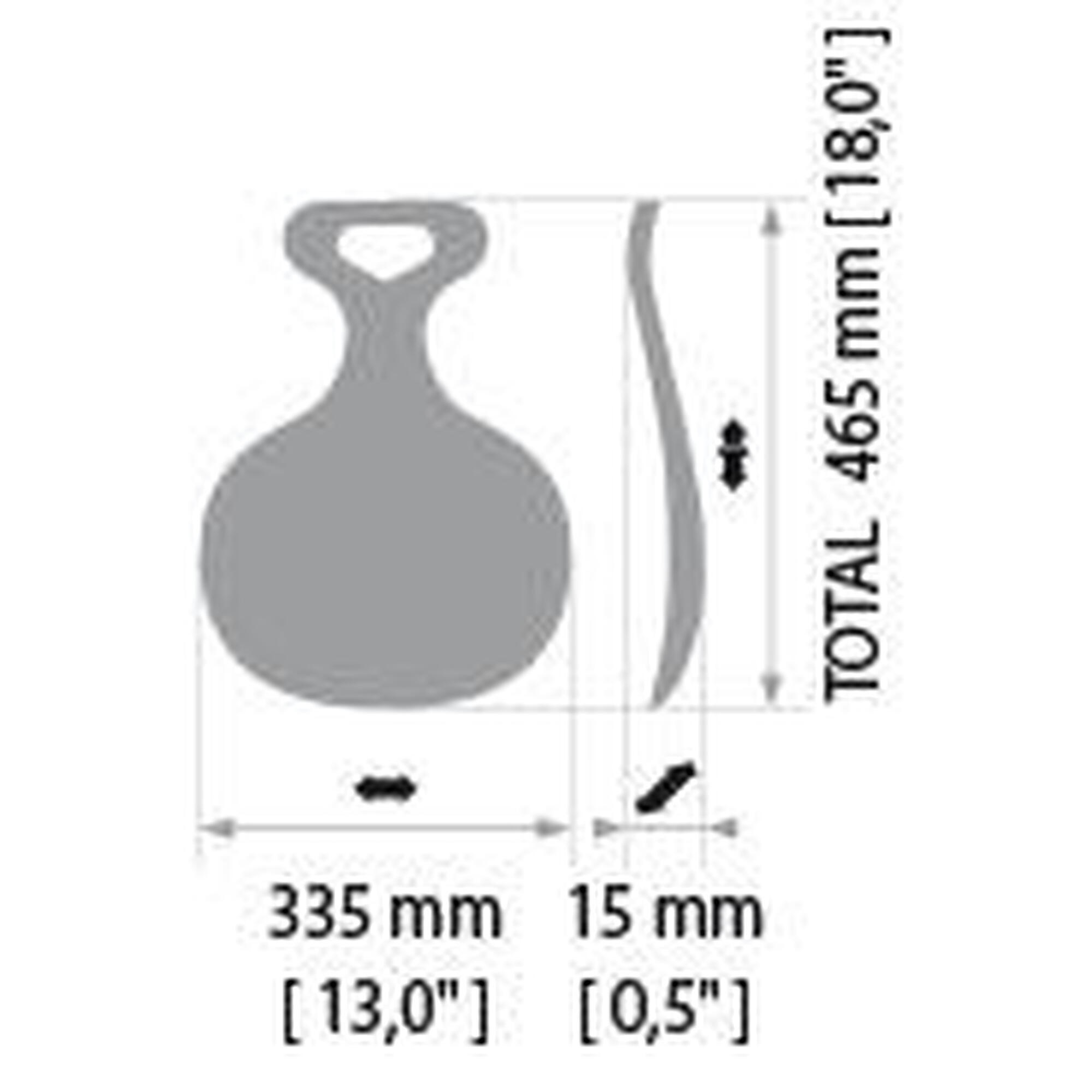 Schop glijdt 46,5 cm