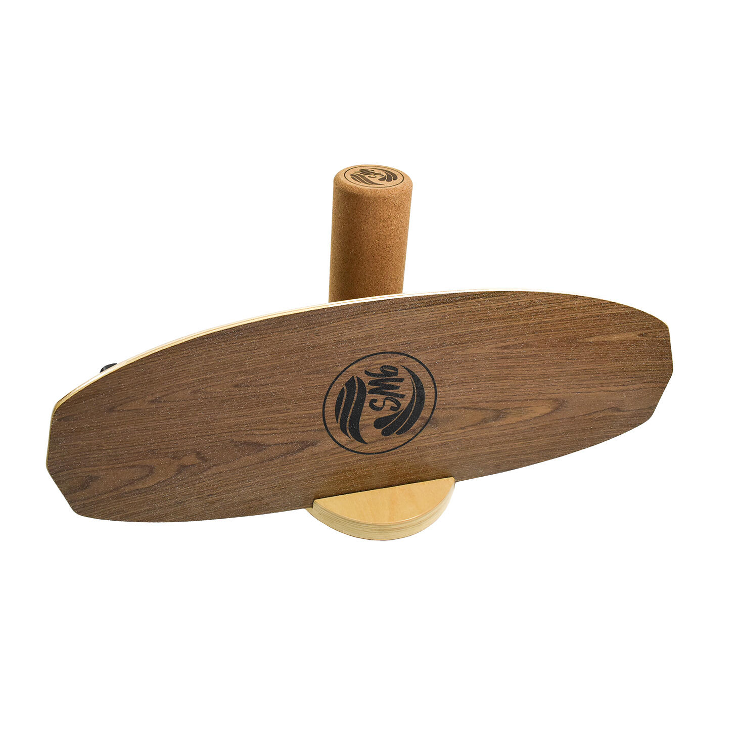 Balance board con rullo in sughero antiscivolo 5/5