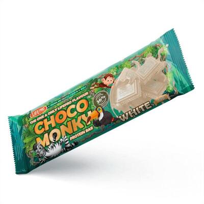 Tableta Choco Monky 38% Protein - 35g Chocolate Blanco LifePRO
