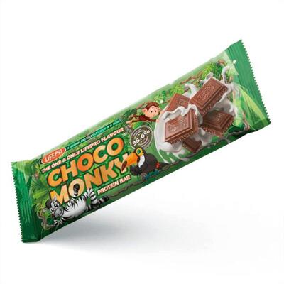 Tableta Choco Monky 38% Protein - 35g Chocolate Blanco LifePRO