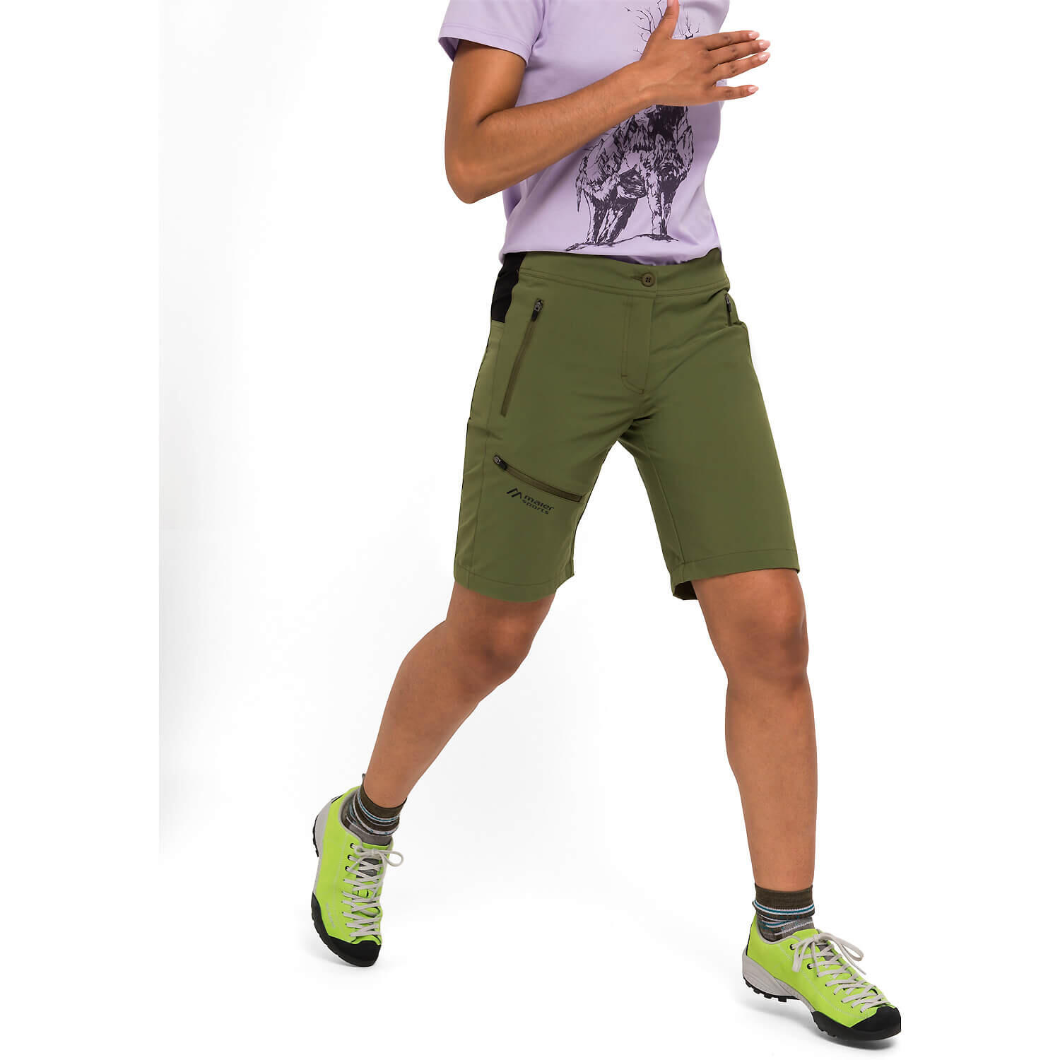 Damen Funktionsshorts Latit Vario 4/6