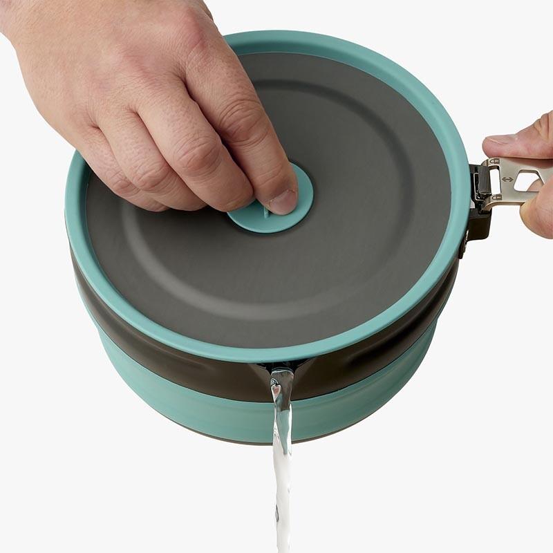 Sea to Summit Frontier Olla/Tetera Ultraligera Plegable 2,2 L 5/6