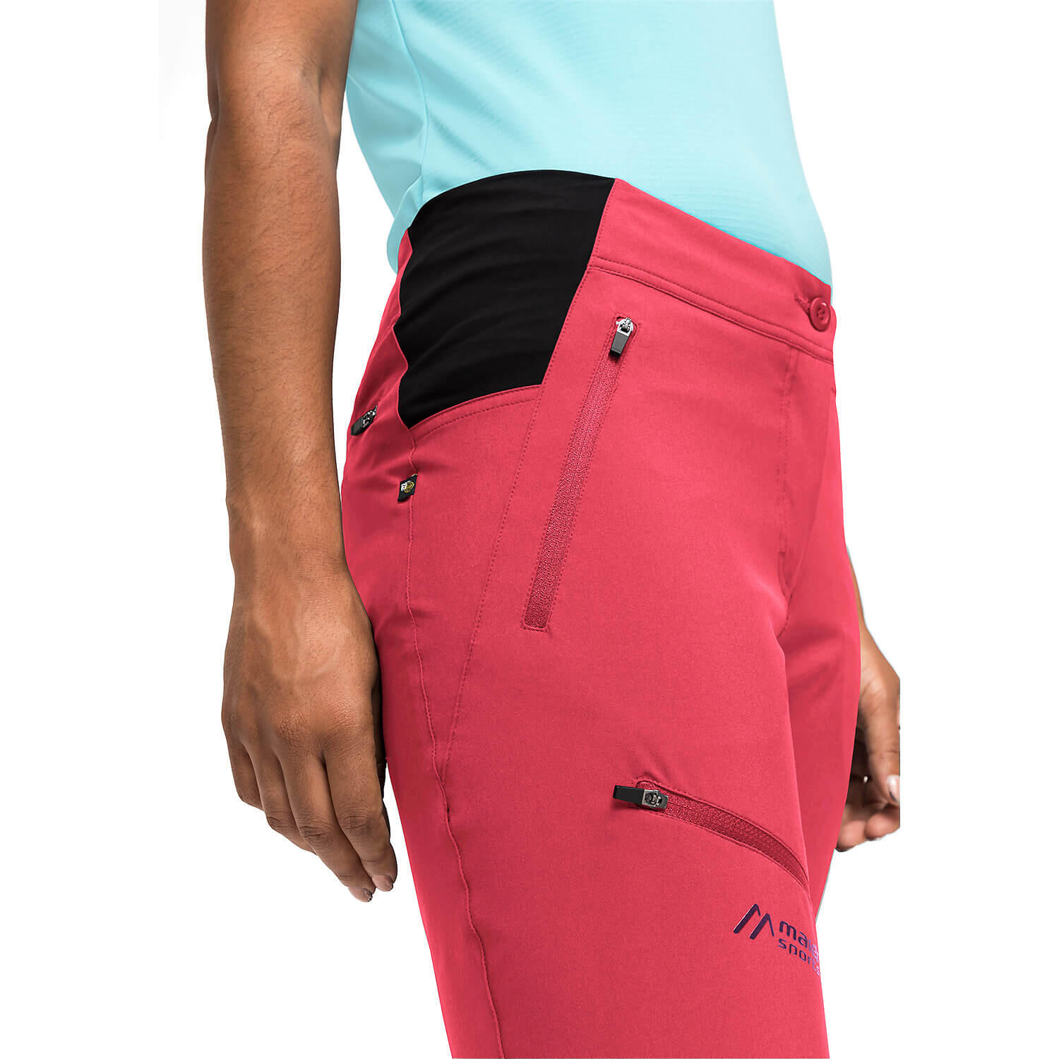 Damen Outdoorhose Latit Capri Vario 3/3