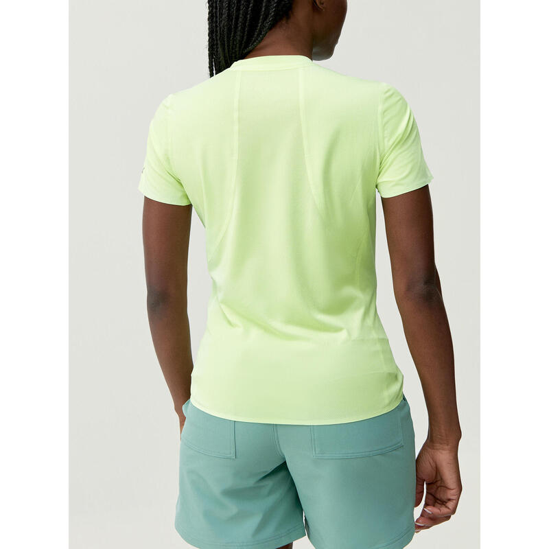 Atazar Born Living Yoga Damen-Sport-T-Shirt mit Ärmeln