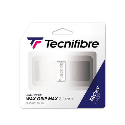 White tecnifibre wax max grip