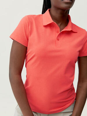 Offenes Polo Born Living Yoga Damen-Sport-T-Shirt