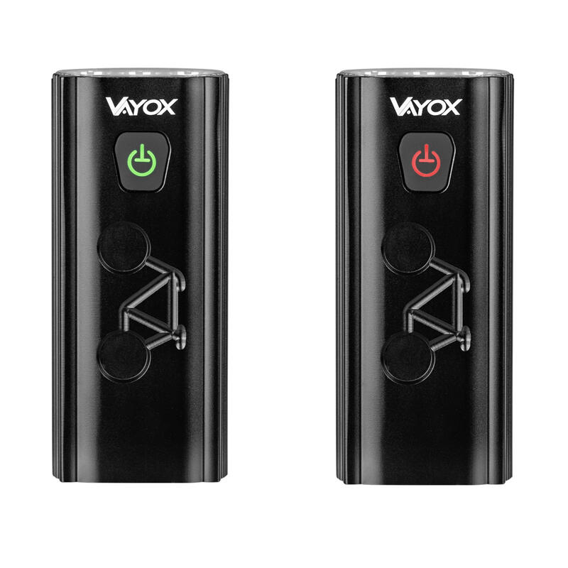 Vayox VA0112 éclairage avant de vélo 980lm batterie externe rechargeable