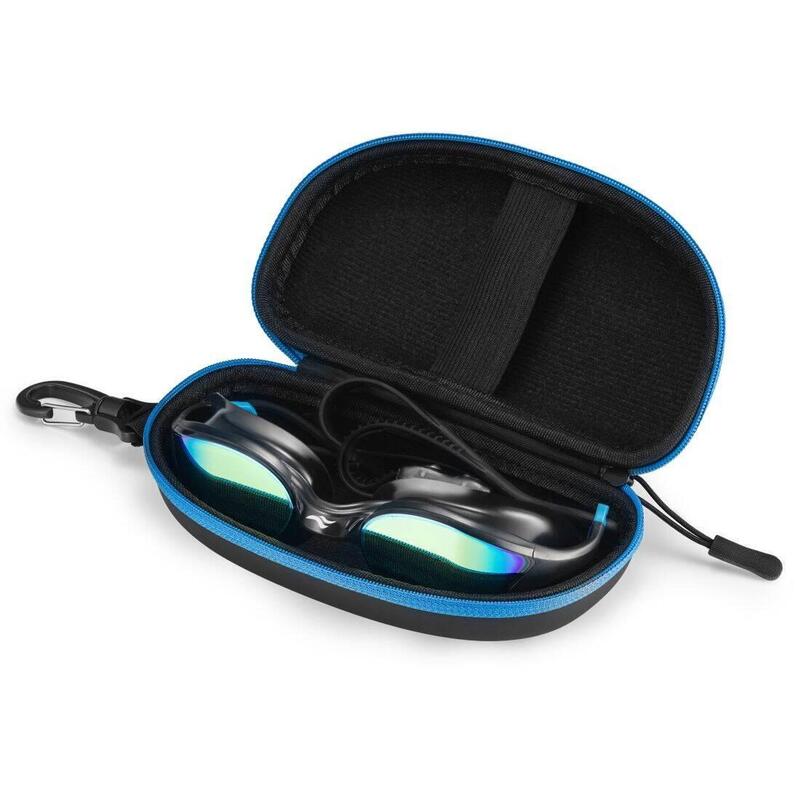 Plavecké zrcadlové brýle Aqua Speed ​​Vortex Mirror s pouzdrem černá