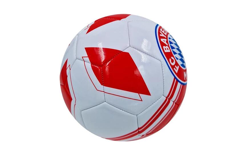 Balón Bayern Munich Grande Blanco y Rojo 2/4