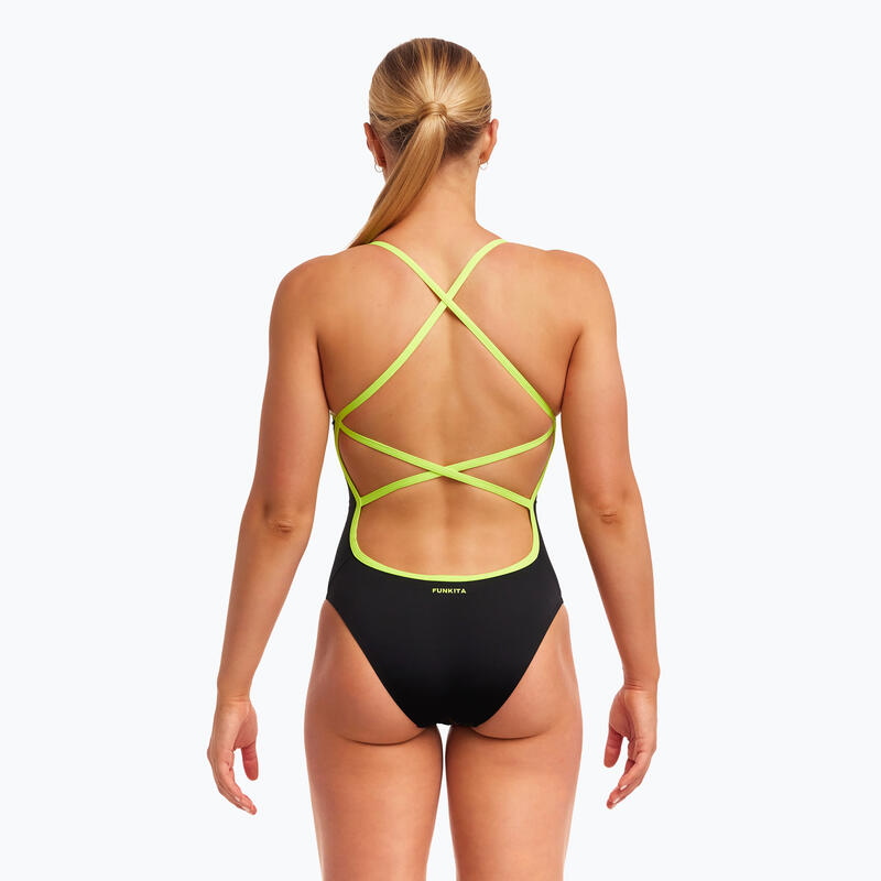 Combinezon înot femei Funkita Bond Girl multi-colour