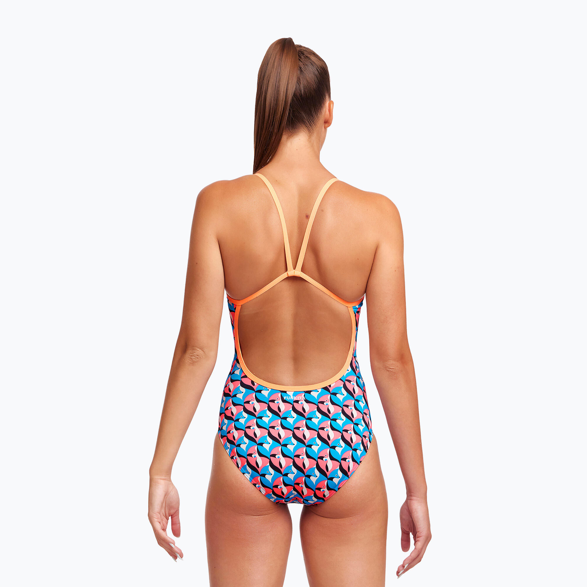 Maillot de bain une pièce à bretelles simples de Funkita pour femmes 4/5