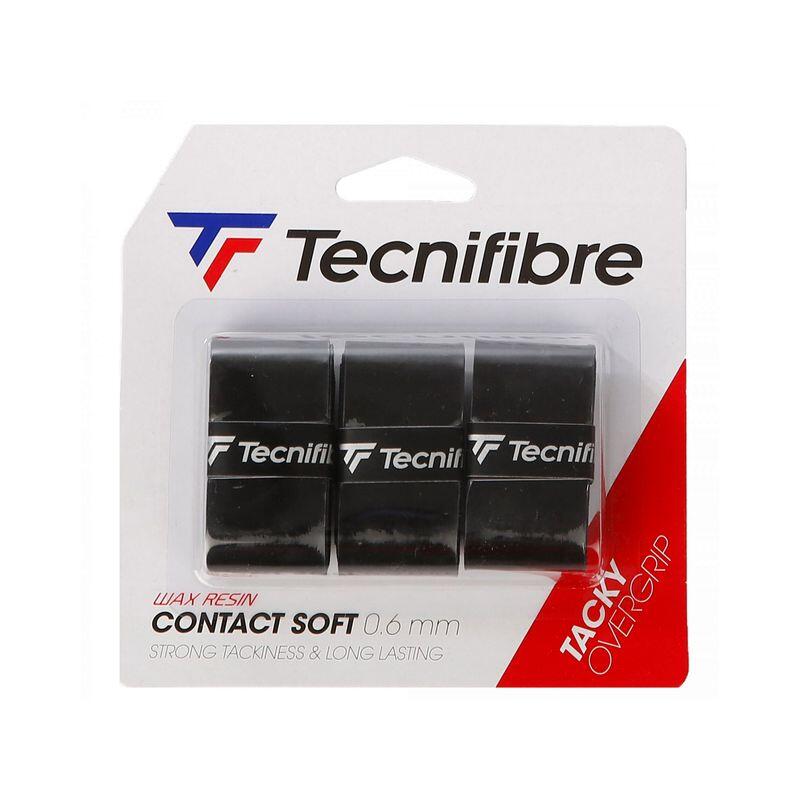 Owijki tenisowe Tecnifibre Contact Soft Overgrip 3 szt