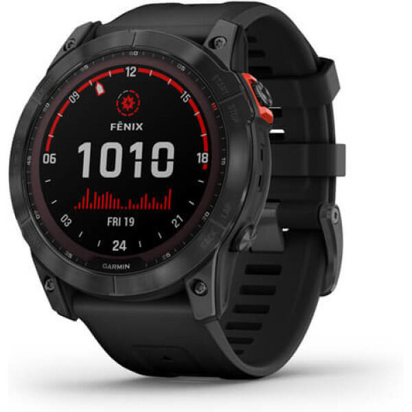 GARMIN Garmin Fenix 7X Solar Multisport GPS Watch 51MM Slate Grey Refurbished