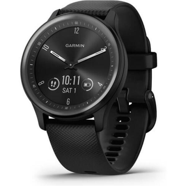 GARMIN Garmin Vivomove Sport GPS Watch Activity Monitor Sport Black Refurbished