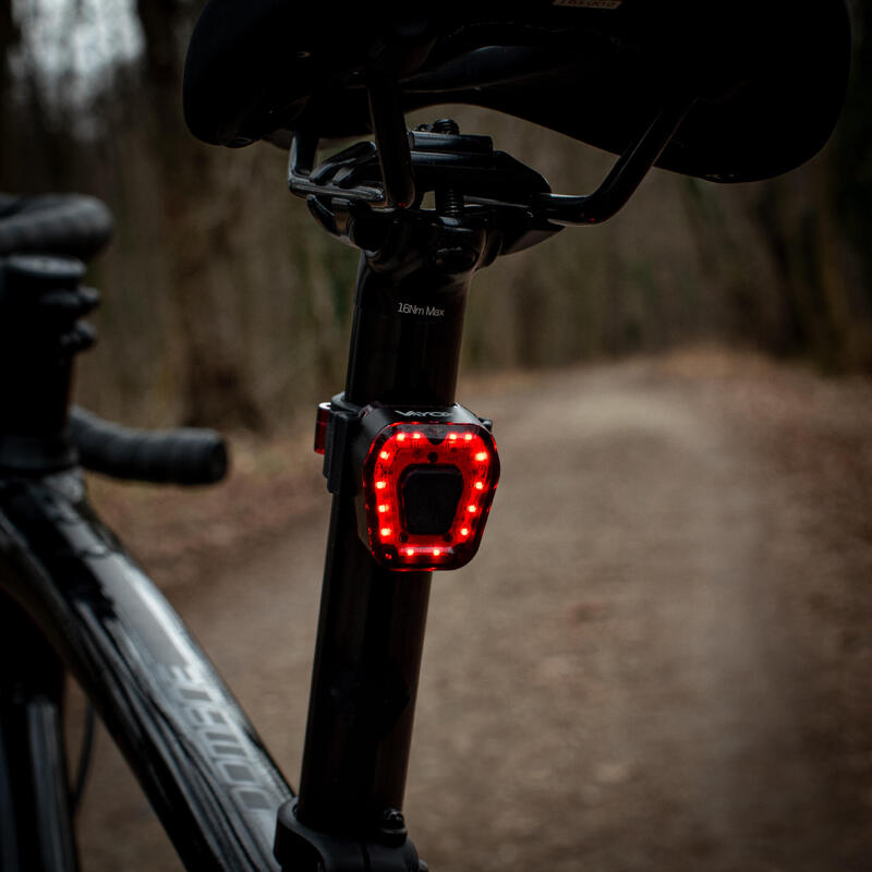 Set de 2x faruri pentru biciclete VA0048 LED spate USB