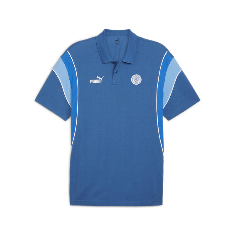 Manchester City FtblArchive poloshirt PUMA Lake Blue Racing