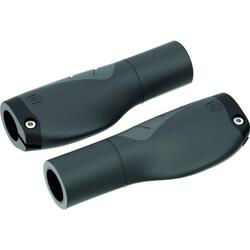 Ergotec Grip aero 2 jeu de poignées 2x132mm noir/gris