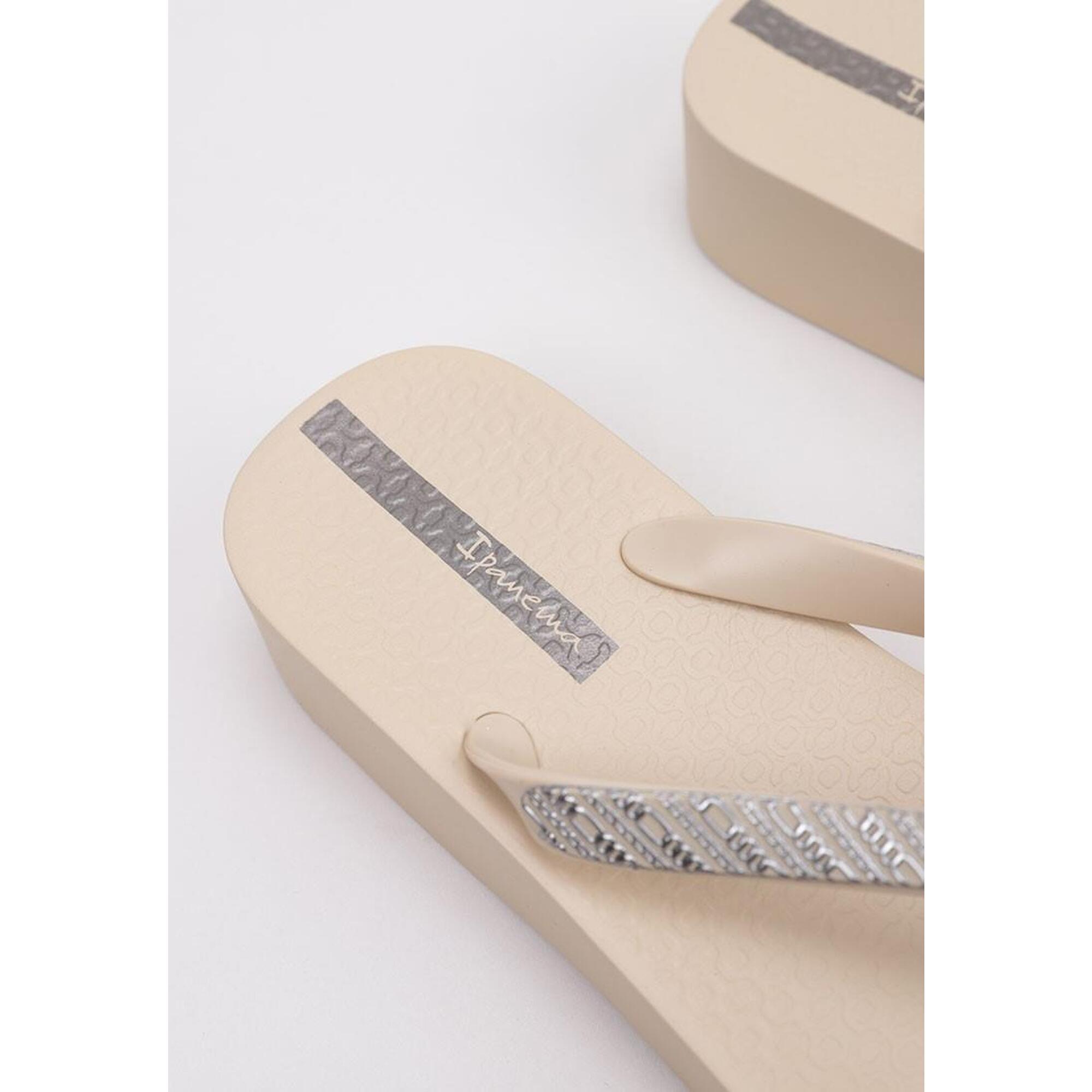 Chanclas Mujer de playa IPANEMA MESH VIII PLAT FEM Beige