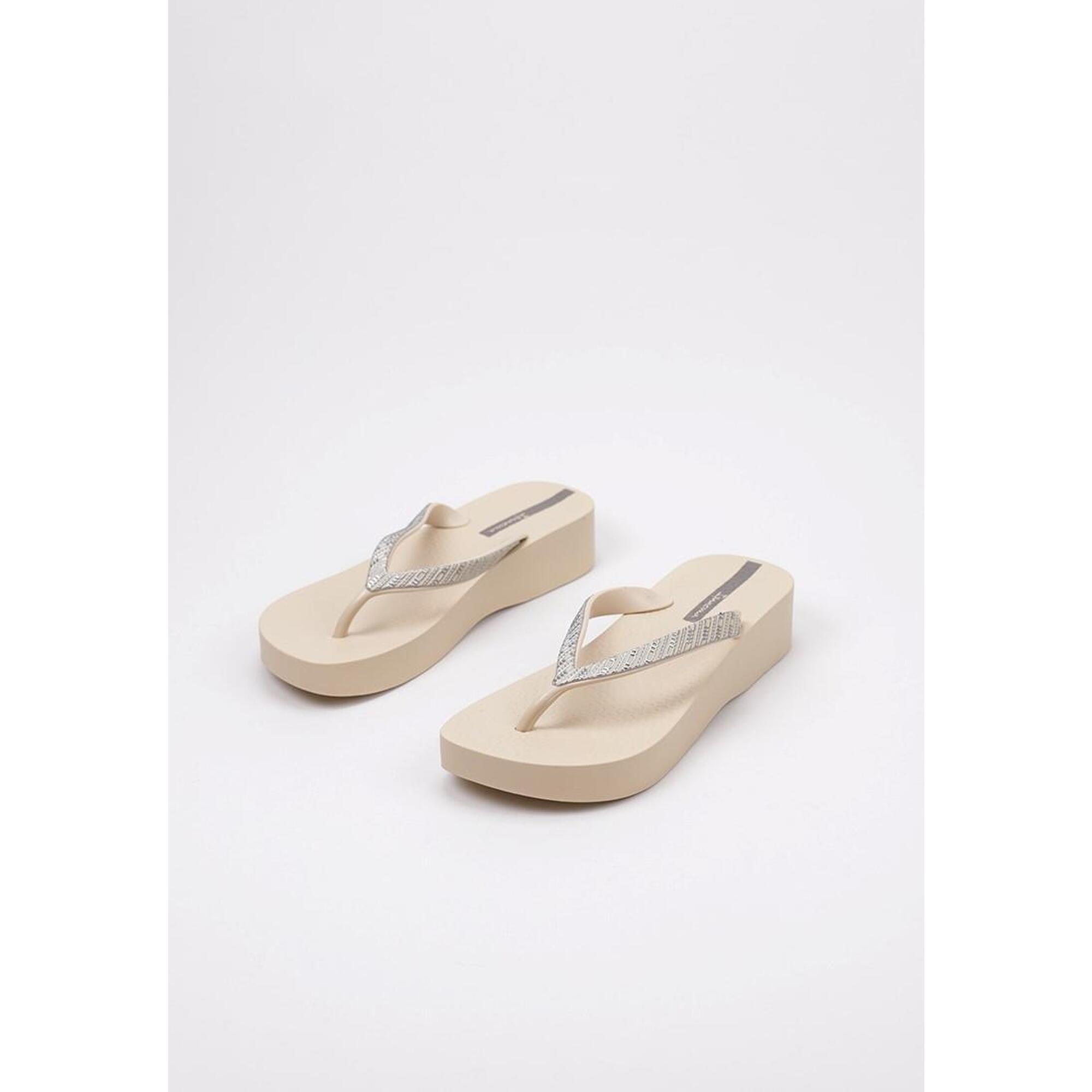 Chanclas Mujer de playa IPANEMA MESH VIII PLAT FEM Beige