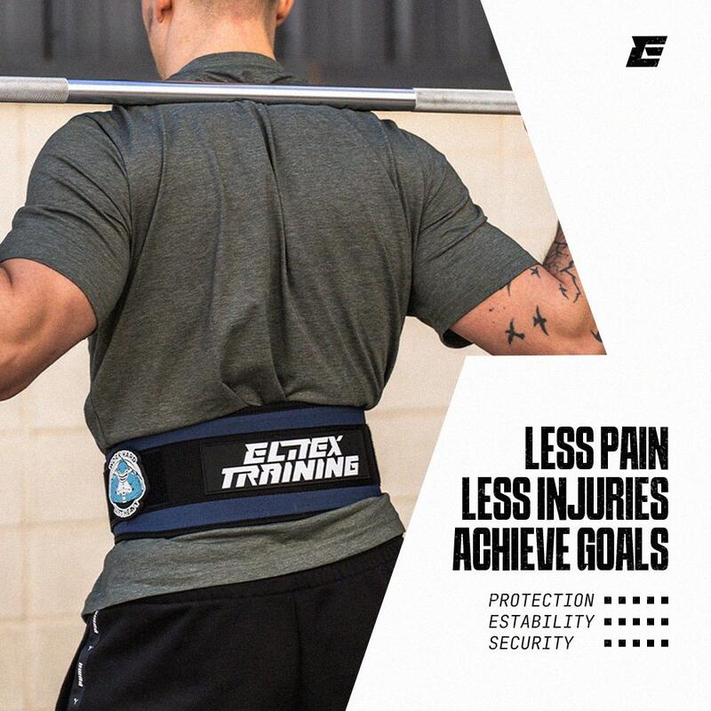 Elitex Training Lumbar Belt Blue 2.0