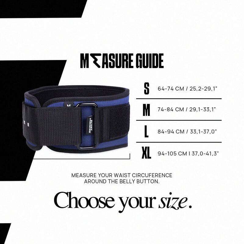 Elitex Training Lumbar Belt Blue 2.0