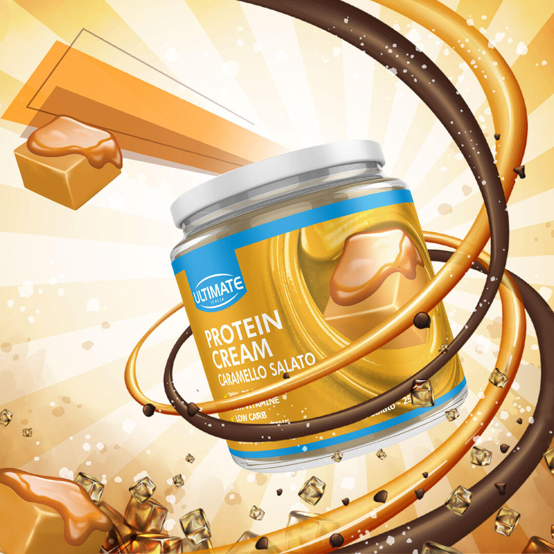 Alimento - PROTEIN CREAM CARAMELLO SALATO - 250g 5/6