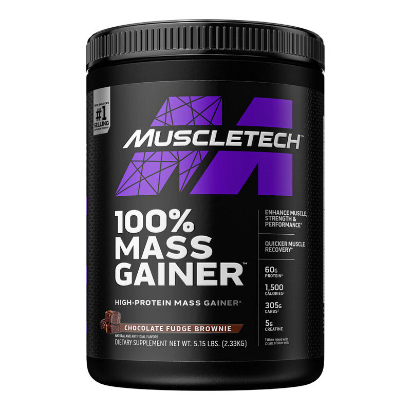 100% Mass Gainer - Milkshake Vanille 2330g