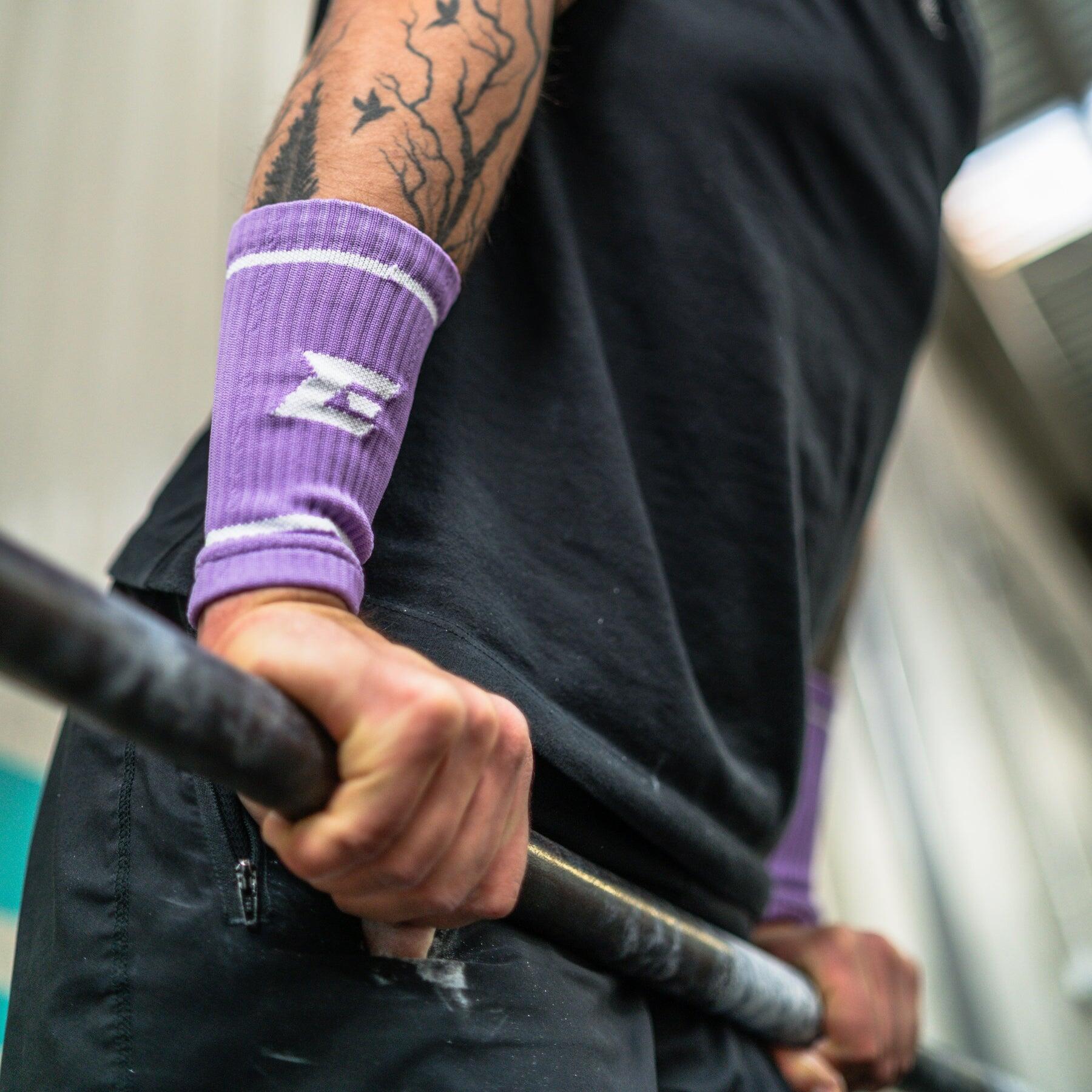 Elitex Training Wristband Lavender Sweat Wristband Cross Training 5/6