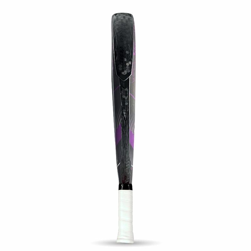 Pala de padel Adulto Akkeron Black Rose 23