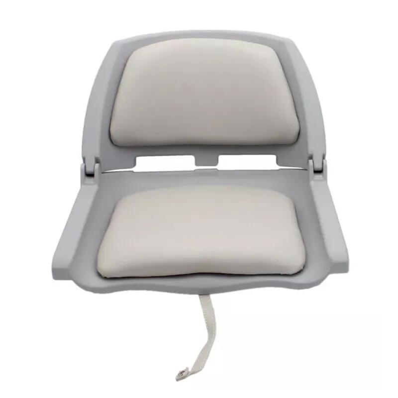 SIÈGE PILOTE RABATTABLE COUSSIN GRIS 2/7