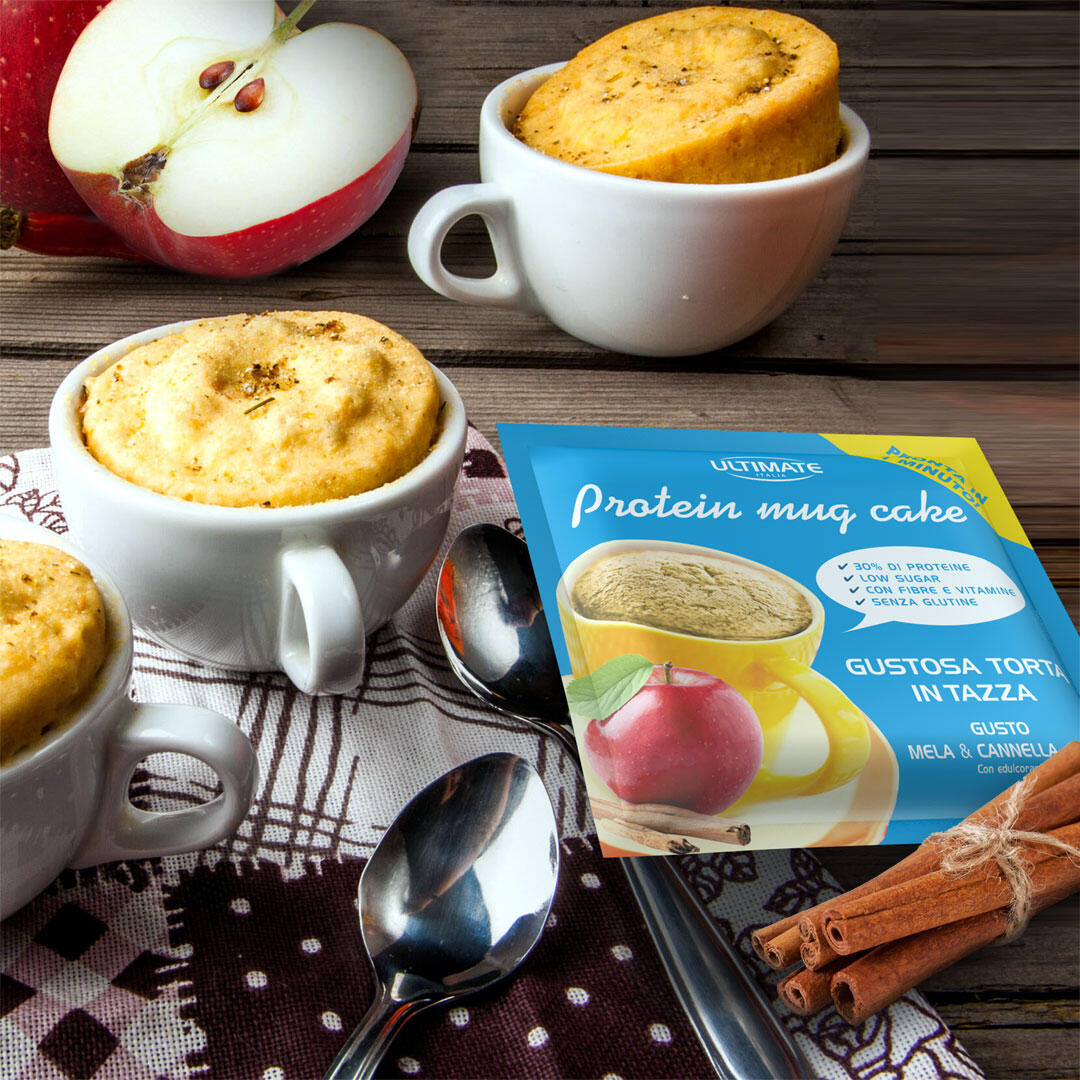 Integratore alimentare - PROTEIN MUG CAKE MELA E CANNELLA - 35g 6/6