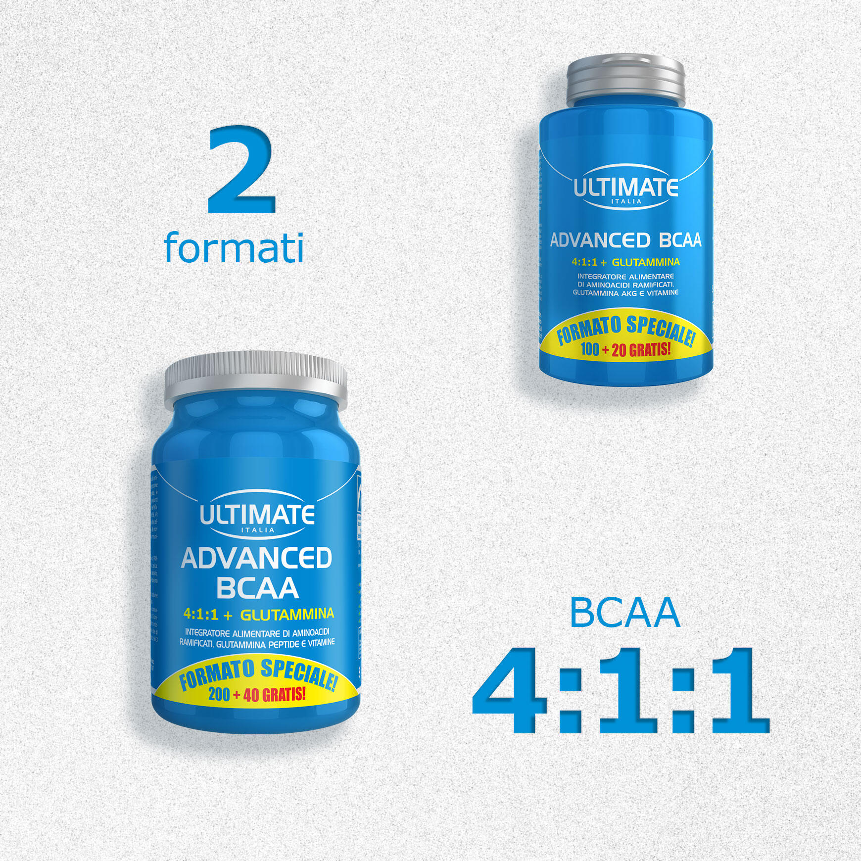 Integratore alimentare - ADVANCED BCAA - 120 cpr 7/7