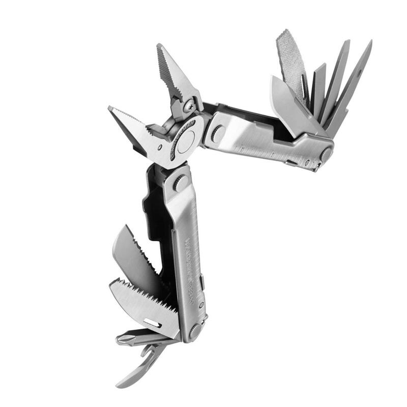 Pince Multifonctions Randonnée Camping Voile 17 Outils en 1 REBAR LEATHERMAN