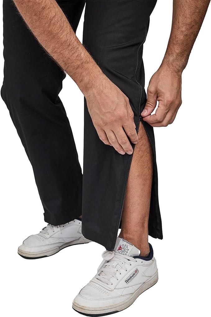 Dobsom Reha Hose Damen und Herren I Jogginghose seitlich zu öffnen 4/7