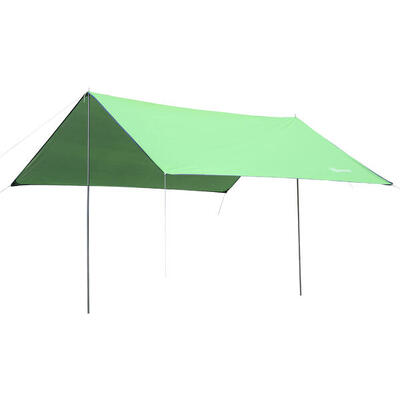 Outsunny Tenda da Sole Portatile 3x3m Tendalino Parasole Impermeabile Verde