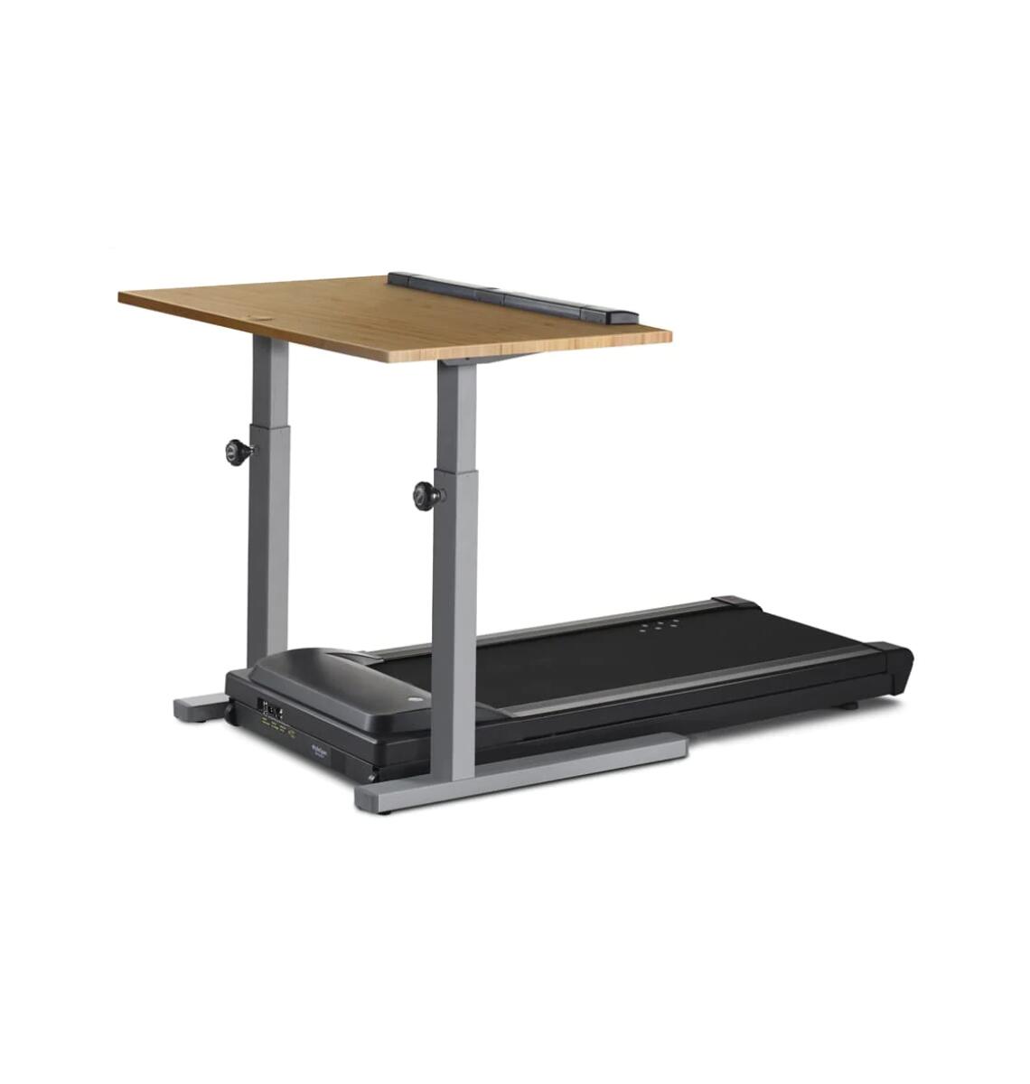 LIFESPAN LifeSpan Treadmill Desk TR1200-DT7 Power - Oak Desktop - Gray