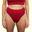 Braguita Bikini Mujer Calamoon Alta Rojo Granate