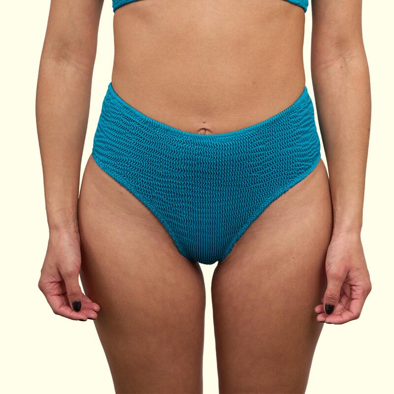 Braguita Bikini Mujer Calamoon Alta Azul Teal