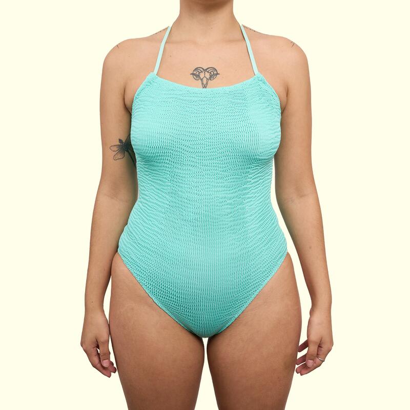 Bañador Mujer Calamoon Slim Verde Menta Talla Única