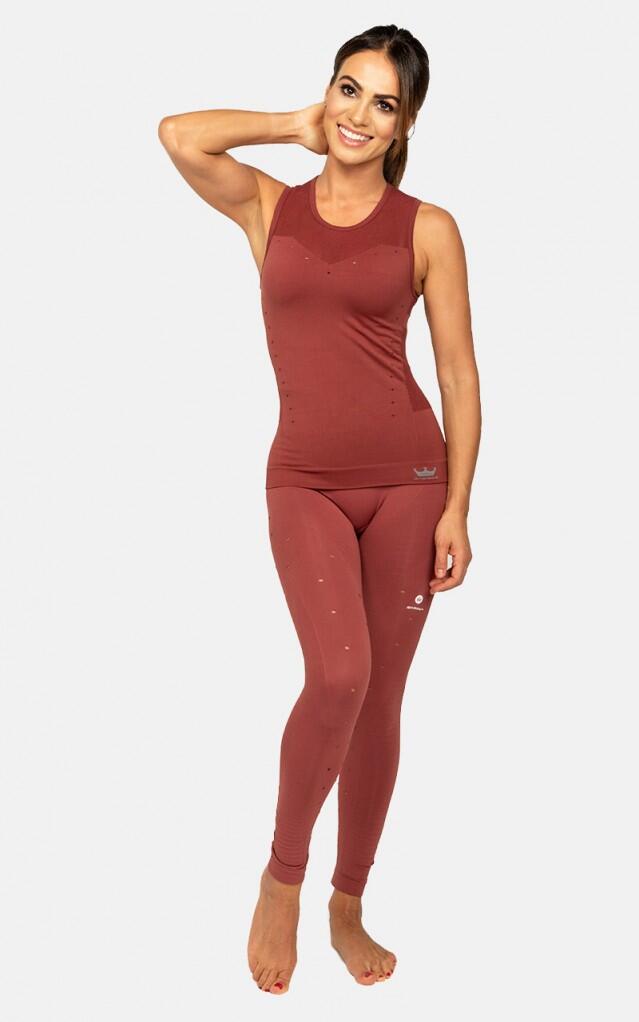 Set Legging + T-Shirt Donna Fitness Modellanti senza cuciture Namasté 5/5