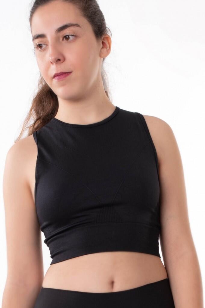 Brassière Fitness Maintien élevé Noir Effi 5/5