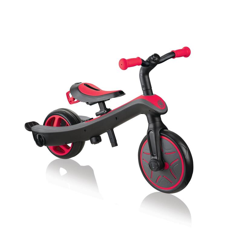 Tricycle évolutif pour bébé EXPLORER 4 en 1 Rouge