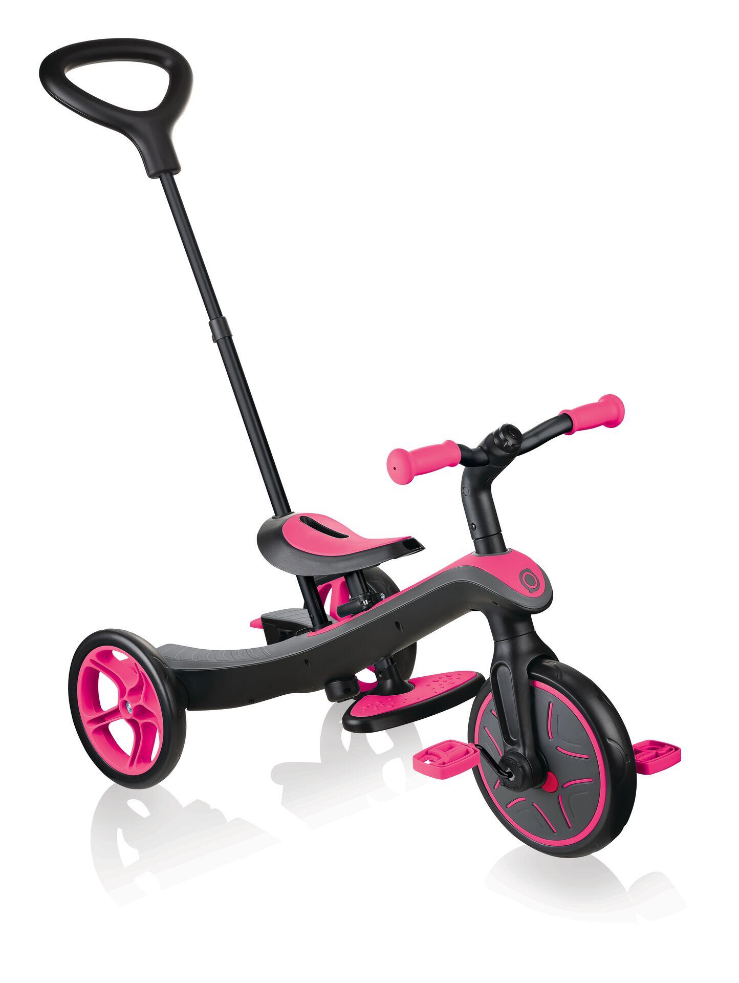 Globber "Trike Explorer" 4 in 1 in het Roze 9/14