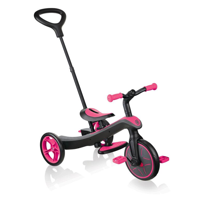 Trottinette draisienne / Tricycle  Trike Explorer 4 in 1  Fuchsia Rose