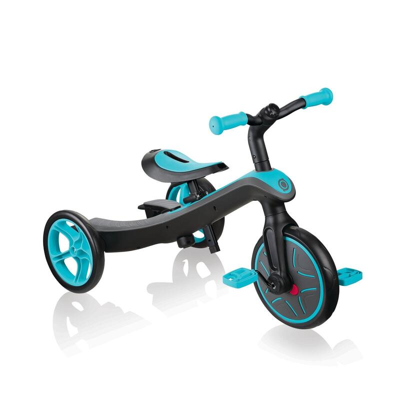 Tricycle évolutif pour bébé EXPLORER 4 en 1 - Bleu Canard