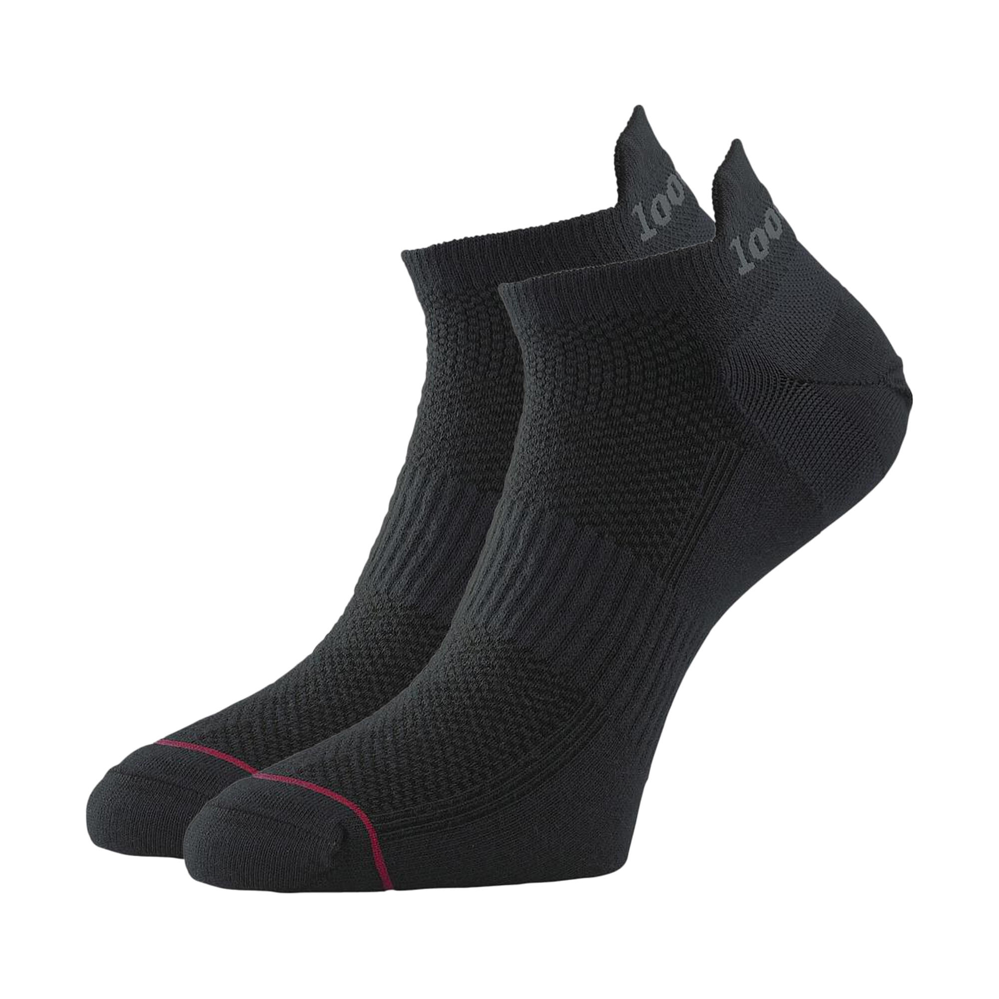 Unisex Adult Tactel Liner Socks (Black) 3/3