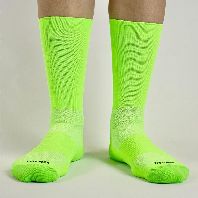 Calcetines Deportivos Running Perro Loco unisex Perra Loca Verde