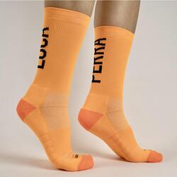 PERRO LOCO CLOTHES 🎃 CALCETINES Deportivos para HALLOWEEN Naranjas. Para  Running, TrailRunning, Crossfit. Para hombre y Mujer. Diseñados en Murcia y