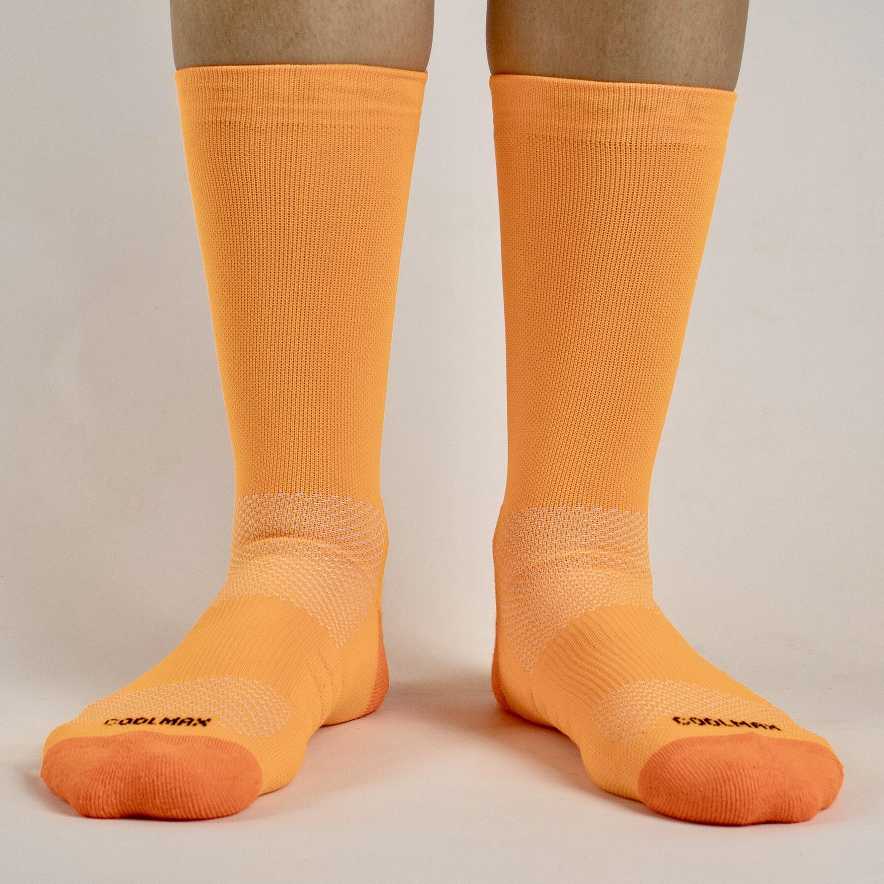 Calcetines Deportivos Running Perro Loco unisex Perra Loca Naranja 3/3