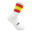 Calcetines Deportivos Ciclismo Perro Loco unisex España Blanco